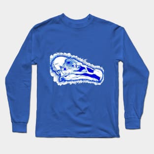 Turkey Vulture Skull Long Sleeve T-Shirt